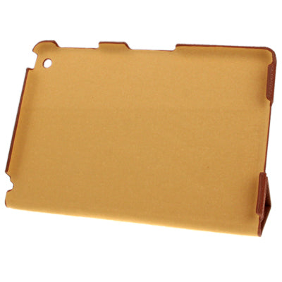 3-fold Litchi Leather Case with Holder for iPad mini 1 / 2 / 3