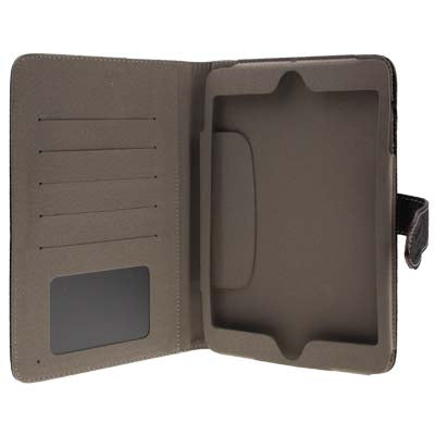 Litchi Texture Leather Case with Credit Card Slot for iPad mini 1 / 2 / 3