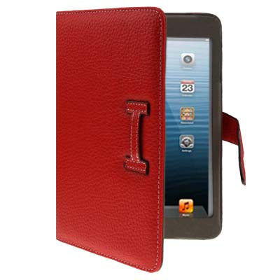 Litchi Texture Leather Case with Credit Card Slot for iPad mini 1 / 2 / 3