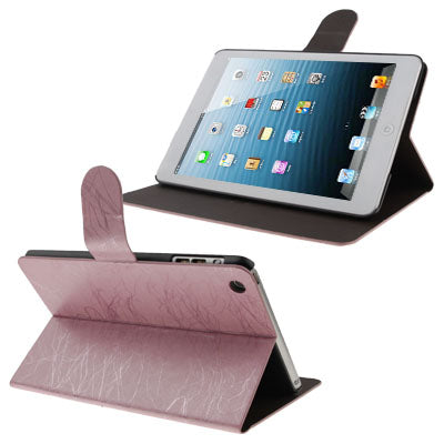 Roots texture Leather Case with Sleep / Wake-up