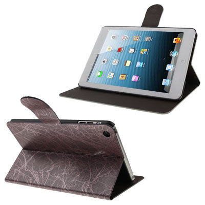 Roots texture Leather Case with Sleep / Wake-up