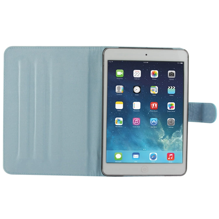 Honeycomb Texture Leather Case with 3-angle Viewing Holder for iPad mini 1 / 2 / 3