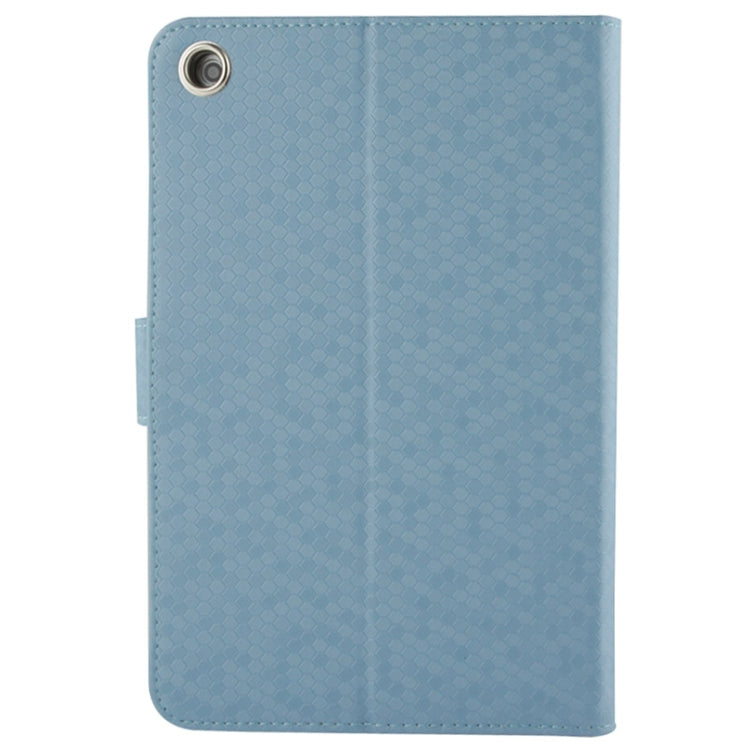 Honeycomb Texture Leather Case with 3-angle Viewing Holder for iPad mini 1 / 2 / 3
