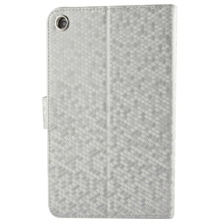 Honeycomb Texture Leather Case with 3-angle Viewing Holder for iPad mini 1 / 2 / 3