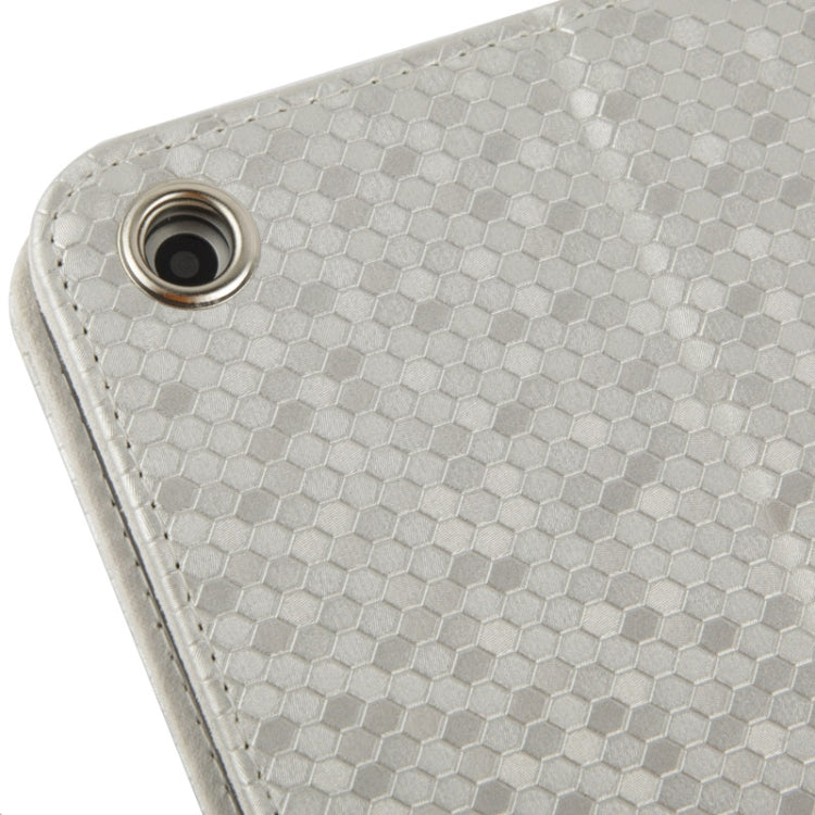Honeycomb Texture Leather Case with 3-angle Viewing Holder for iPad mini 1 / 2 / 3