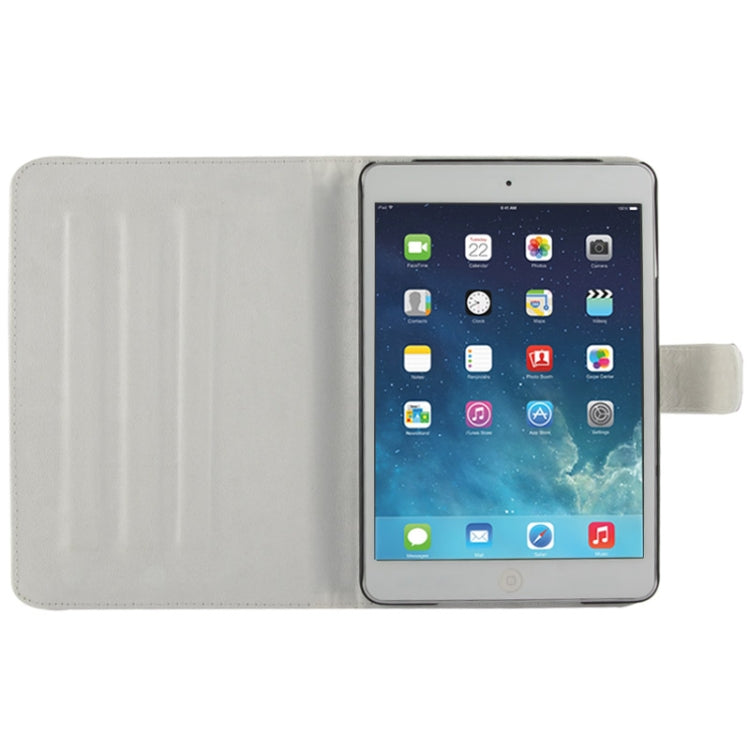 Honeycomb Texture Leather Case with 3-angle Viewing Holder for iPad mini 1 / 2 / 3