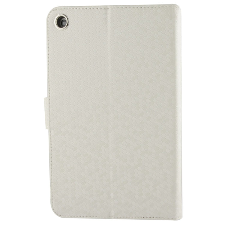 Honeycomb Texture Leather Case with 3-angle Viewing Holder for iPad mini 1 / 2 / 3