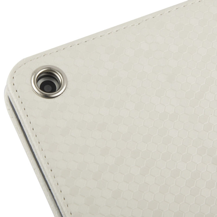 Honeycomb Texture Leather Case with 3-angle Viewing Holder for iPad mini 1 / 2 / 3