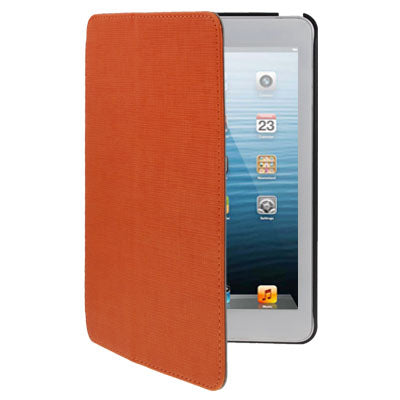 2-folding Cross Texture Leather Case with Holder / Enhancement Sound Camel / Elastic Hand Strap