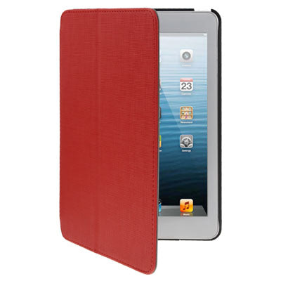 2-folding Cross Texture Leather Case with Holder / Enhancement Sound Camel / Elastic Hand Strap