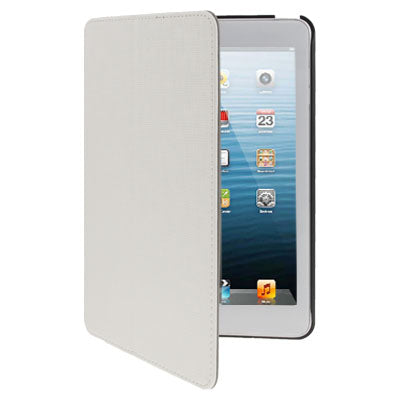 2-folding Cross Texture Leather Case with Holder / Enhancement Sound Camel / Elastic Hand Strap
