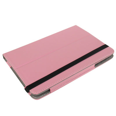 Litchi Texture Leather Case with Elastic Hand Strap & Holder for iPad mini 1 / 2 / 3