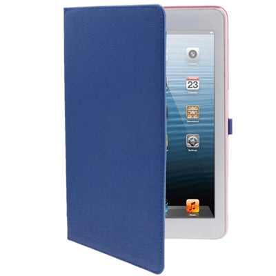 Natural Texture Flip Leather Case with Credit Card Slots & Holder Function for iPad mini 1 / 2 / 3