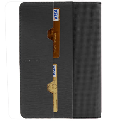 Natural Texture Flip Leather Case with Credit Card Slots & Holder Function for iPad mini 1 / 2 / 3