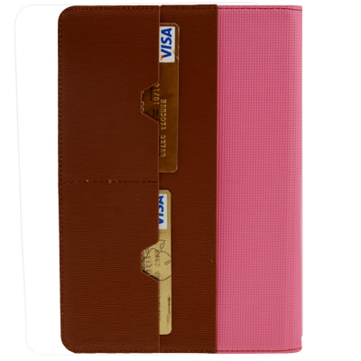 Natural Texture Flip Leather Case with Credit Card Slots & Holder Function for iPad mini 1 / 2 / 3