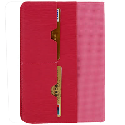 Natural Texture Flip Leather Case with Credit Card Slots & Holder Function for iPad mini 1 / 2 / 3