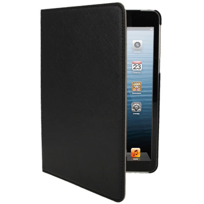 Cross Texture Horizontal Flip Leather Case with Holder for iPad mini 1 / 2 / 3