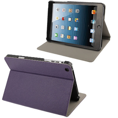 Cross Texture Horizontal Flip Leather Case with Holder for iPad mini 1 / 2 / 3
