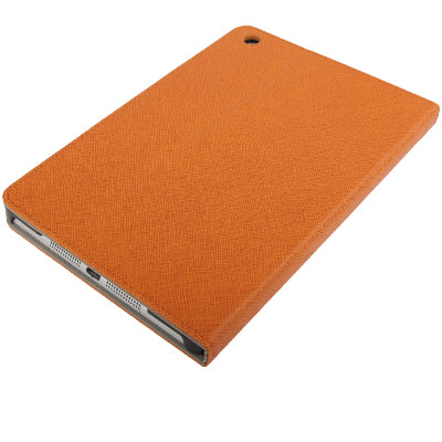 Cross Texture Horizontal Flip Leather Case with Holder for iPad mini 1 / 2 / 3