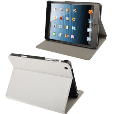 Cross Texture Horizontal Flip Leather Case with Holder for iPad mini 1 / 2 / 3