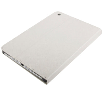Cross Texture Horizontal Flip Leather Case with Holder for iPad mini 1 / 2 / 3