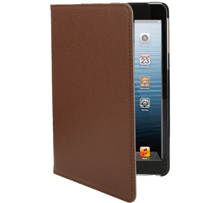 Cross Texture Horizontal Flip Leather Case with Holder for iPad mini 1 / 2 / 3