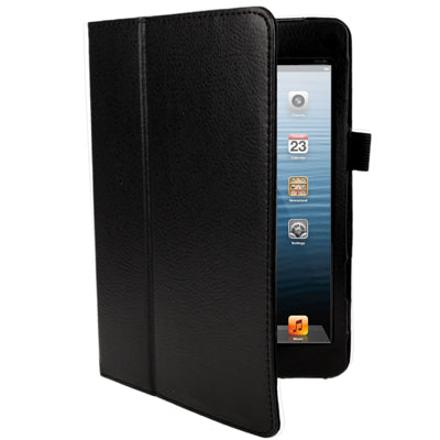 Litchi Texture Flip Leather Case with Holder & Sleep / Wake-up Function for iPad mini 1 / 2 / 3