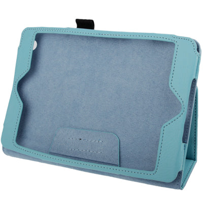 Litchi Texture Flip Leather Case with Holder & Sleep / Wake-up Function for iPad mini 1 / 2 / 3