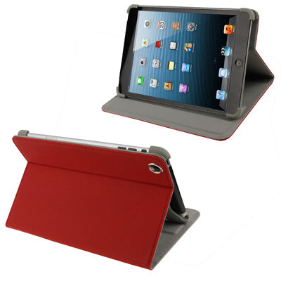Pure Color Horizontal Flip Leather Case with 2 Gears Holder for iPad mini 1 / 2 / 3