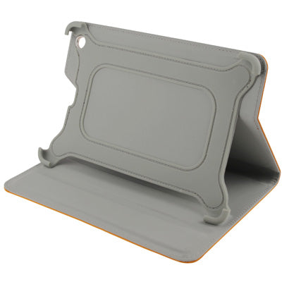 Pure Color Horizontal Flip Leather Case with 2 Gears Holder for iPad mini 1 / 2 / 3