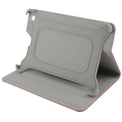Pure Color Horizontal Flip Leather Case with 2 Gears Holder for iPad mini 1 / 2 / 3