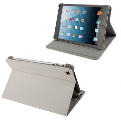 Pure Color Horizontal Flip Leather Case with 2 Gears Holder for iPad mini 1 / 2 / 3