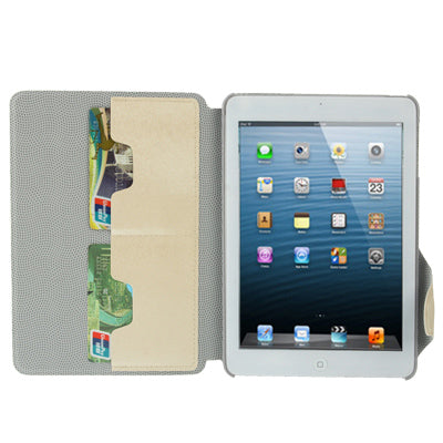 Svepa Discoloring Leather Case with Holder & Credit Card Slots Function for iPad mini 1 / 2 / 3