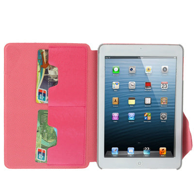Svepa Discoloring Leather Case with Holder & Credit Card Slots Function for iPad mini 1 / 2 / 3