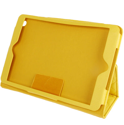Plaid Texture Soft Leather Case with Holder & Sleep / Wake-up Function for iPad mini / mini 2 Retina