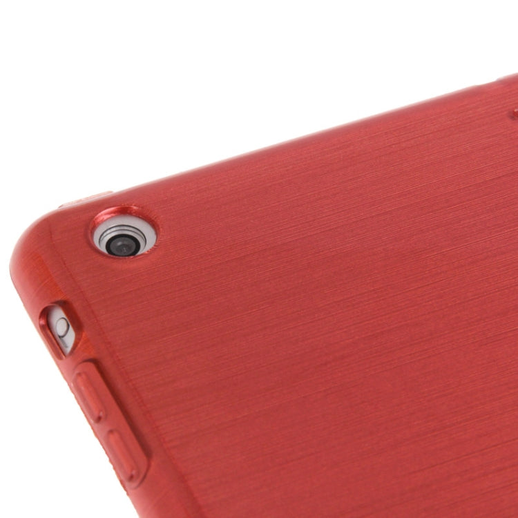 Brushed Texture TPU Protective Case for iPad mini 1 / 2 / 3