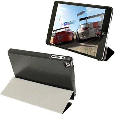 3-folding Crazy Horse Texture Ultrathin Protective Leather Case with Holder for iPad mini 1 / 2 / 3