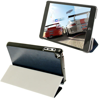 3-folding Crazy Horse Texture Ultrathin Protective Leather Case with Holder for iPad mini 1 / 2 / 3