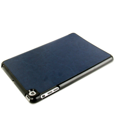 3-folding Crazy Horse Texture Ultrathin Protective Leather Case with Holder for iPad mini 1 / 2 / 3