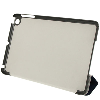 3-folding Crazy Horse Texture Ultrathin Protective Leather Case with Holder for iPad mini 1 / 2 / 3