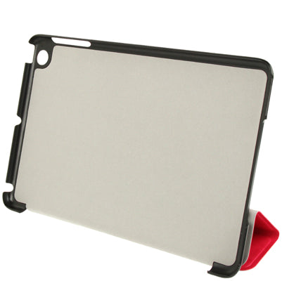 3-folding Crazy Horse Texture Ultrathin Protective Leather Case with Holder for iPad mini 1 / 2 / 3
