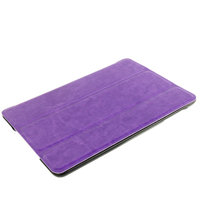 3-folding Crazy Horse Texture Ultrathin Protective Leather Case with Holder for iPad mini 1 / 2 / 3