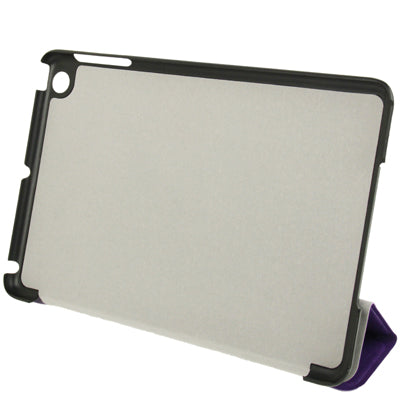 3-folding Crazy Horse Texture Ultrathin Protective Leather Case with Holder for iPad mini 1 / 2 / 3