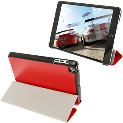 3-folding Crazy Horse Texture Ultrathin Protective Leather Case with Holder for iPad mini 1 / 2 / 3