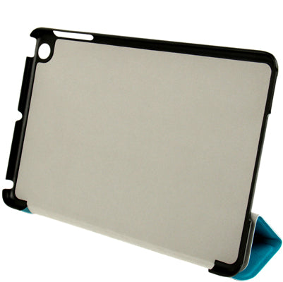 3-folding Crazy Horse Texture Ultrathin Protective Leather Case with Holder for iPad mini 1 / 2 / 3