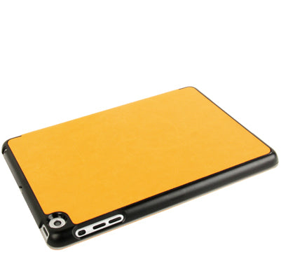 3-folding Crazy Horse Texture Ultrathin Protective Leather Case with Holder for iPad mini 1 / 2 / 3