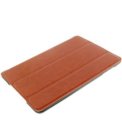 3-folding Crazy Horse Texture Ultrathin Protective Leather Case with Holder for iPad mini 1 / 2 / 3