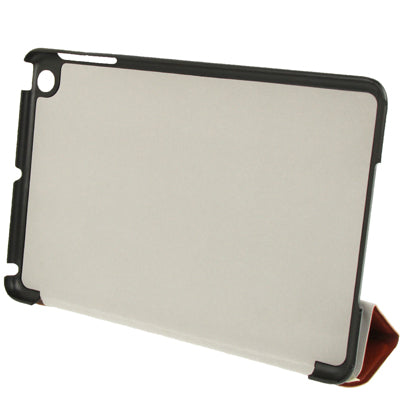 3-folding Crazy Horse Texture Ultrathin Protective Leather Case with Holder for iPad mini 1 / 2 / 3
