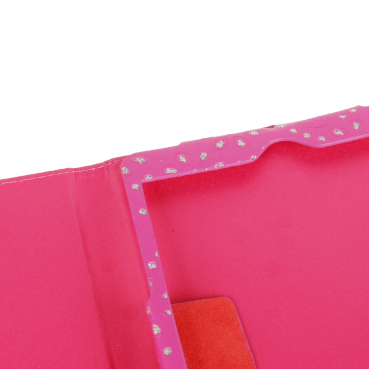 Diamond Palace Flower Pattern Leather Case with Holder for iPad mini 1 / 2 / 3