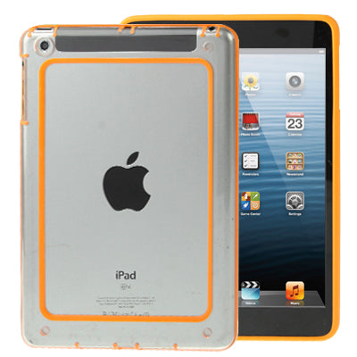 2-color (TPU + Transparent Plastic) Bumper Frame Case for iPad mini 1 / 2 / 3